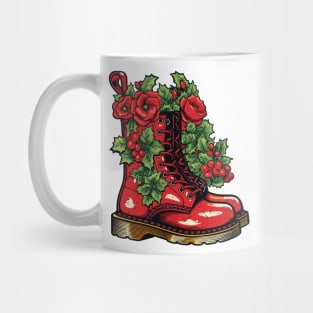 Christmas Boots Mug